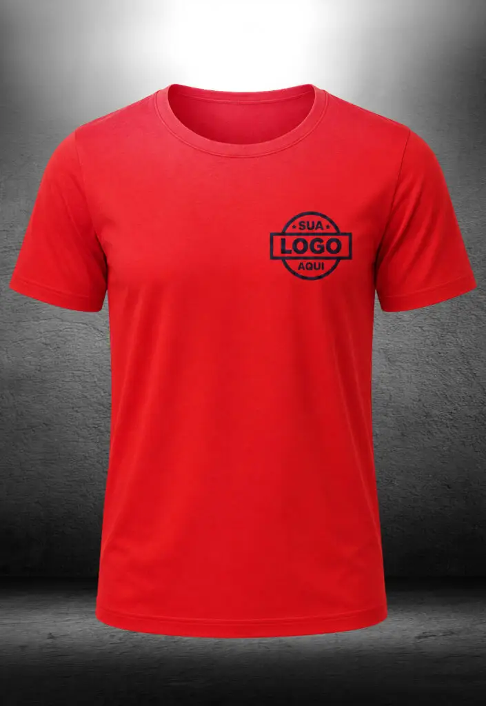 Camiseta Algodão personalizada para eventos