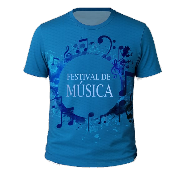 Camiseta de corrida poliéster
